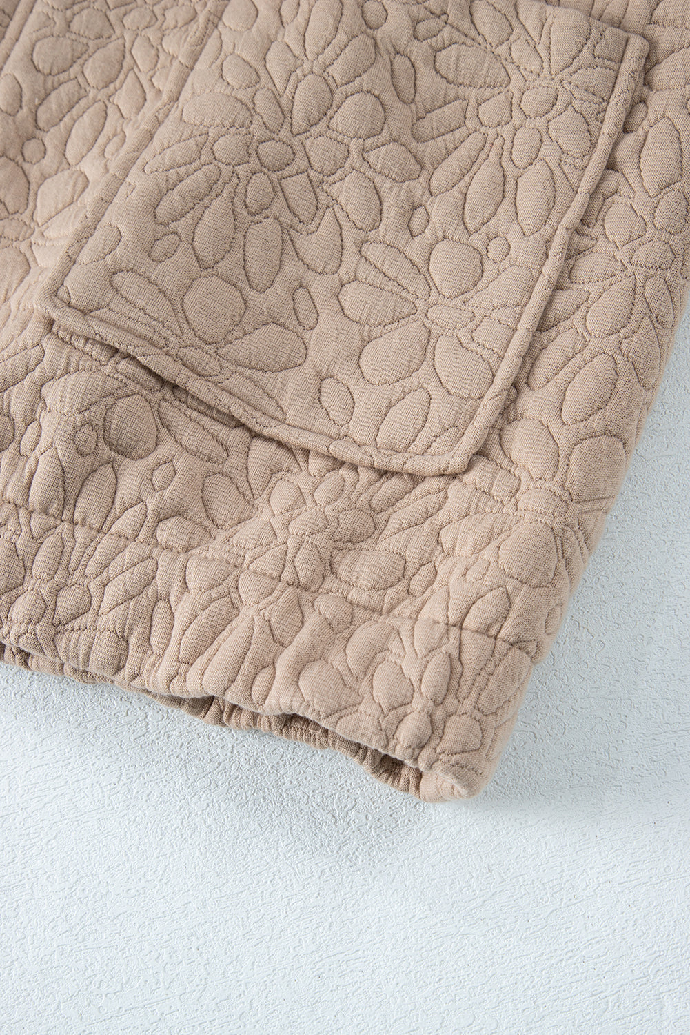 Jungle Green Floral Quilted Jacket