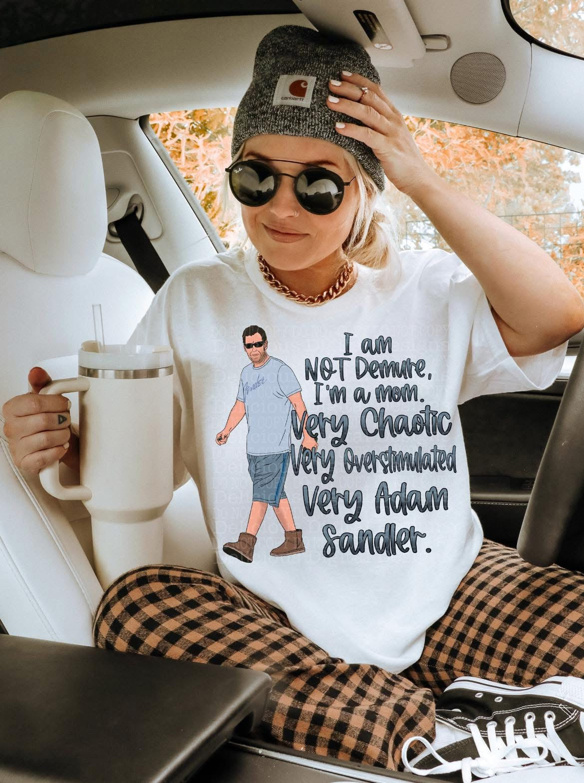 Sandler Demure Chaotic Overstimulated Shirt