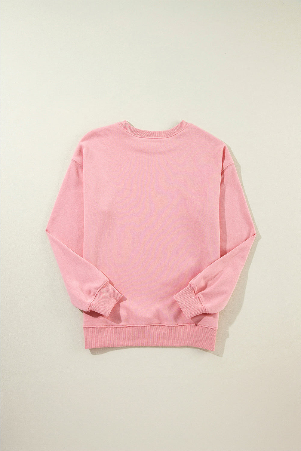 Dark Green Solid Classic Crewneck Pullover Sweatshirt
