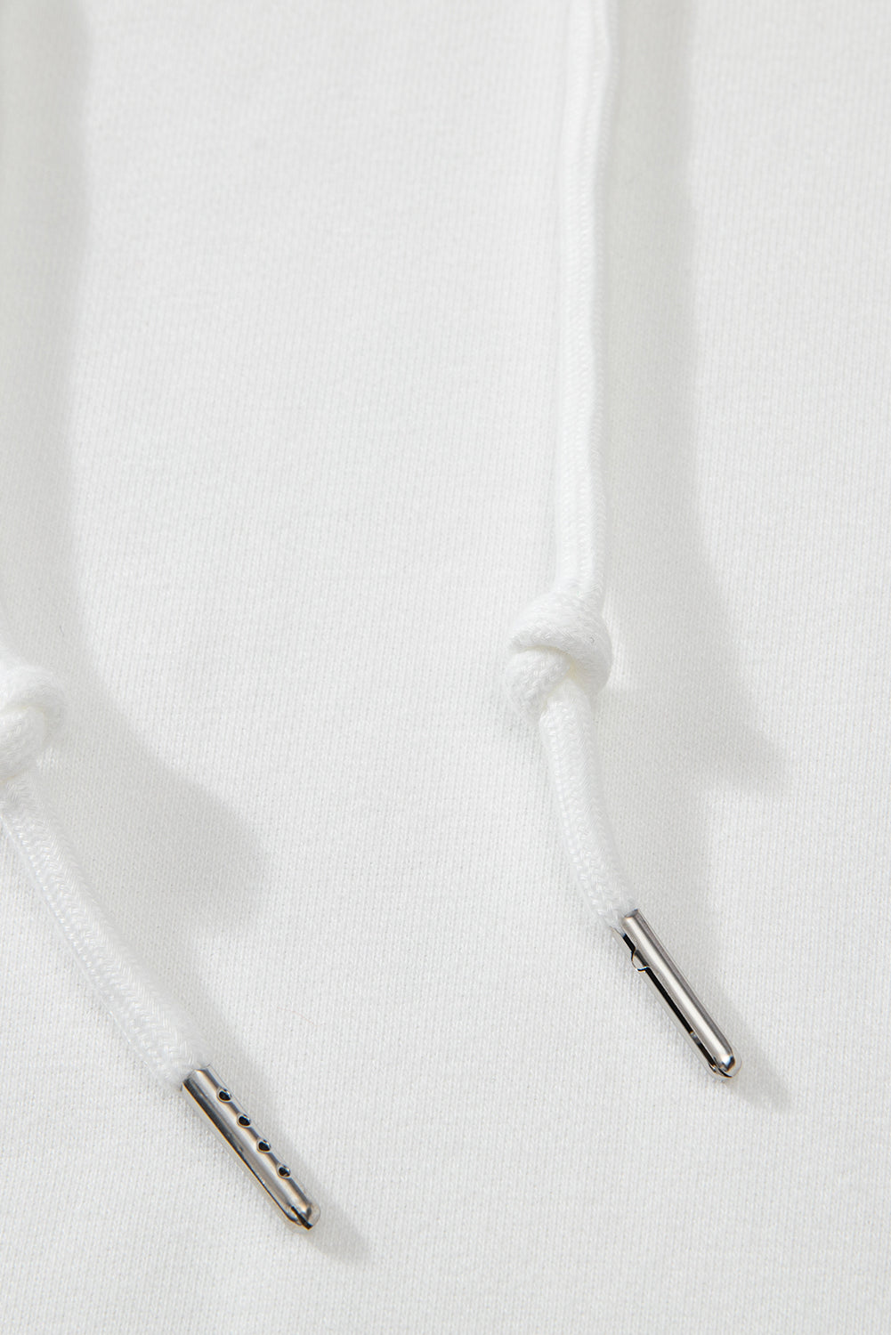 Bonbon Fleece Lined Kangaroo Pocket Drawstring Chunky Hoodie