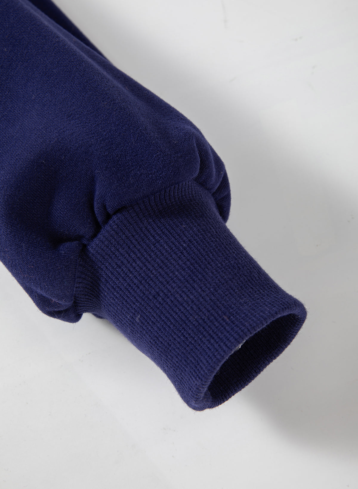 Valerian Solid Fleece Lined Drop Shoulder High Low Sweatshirt