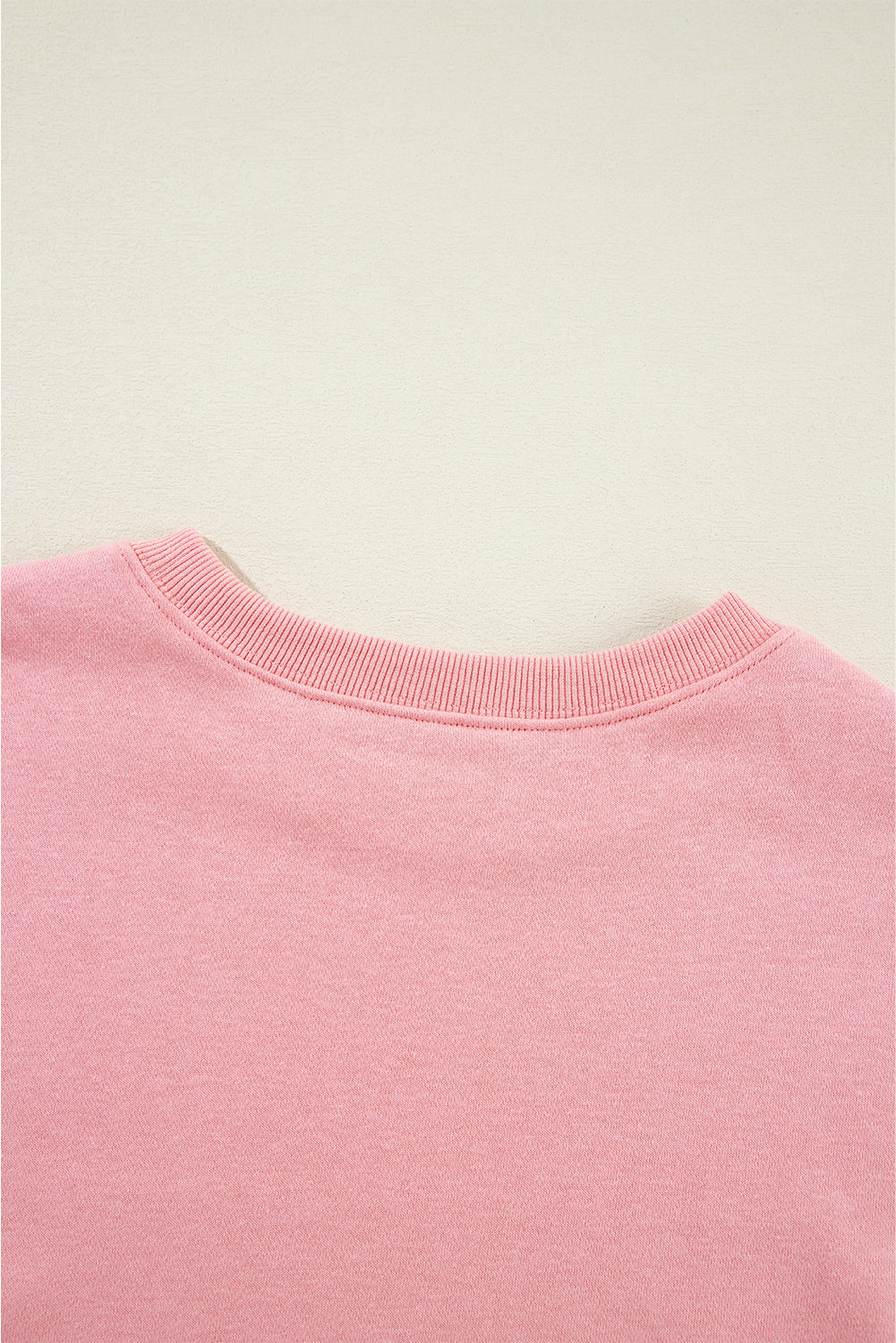 Dark Green Solid Classic Crewneck Pullover Sweatshirt