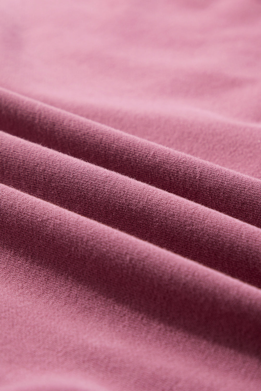 Bonbon Fleece Lined Half Zipper Kangaroo Pockets Loose Hoodie