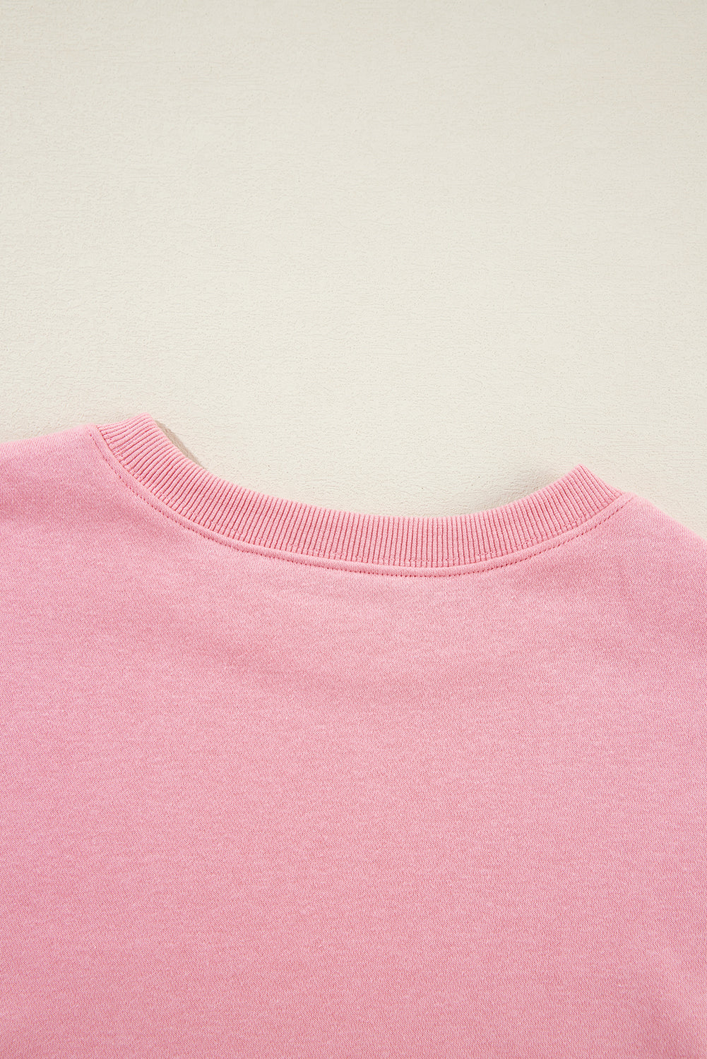 Dark Green Solid Classic Crewneck Pullover Sweatshirt
