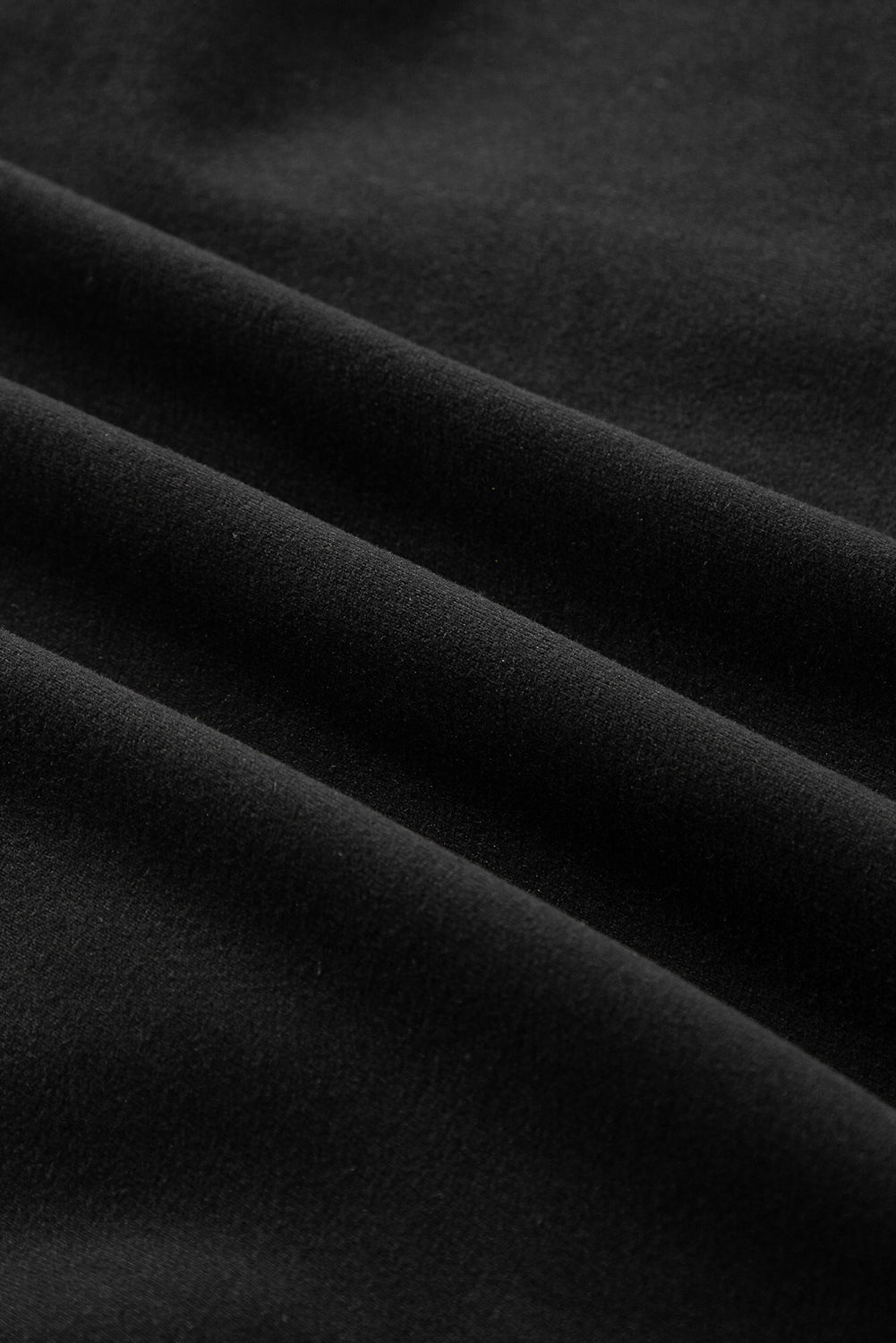 Valerian Solid Fleece Lined Drop Shoulder High Low Sweatshirt