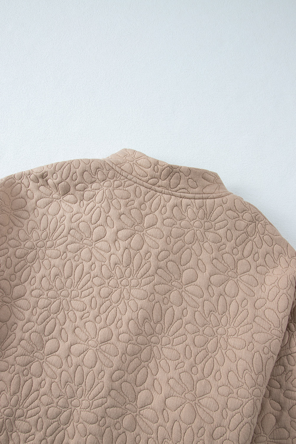 Jungle Green Floral Quilted Jacket