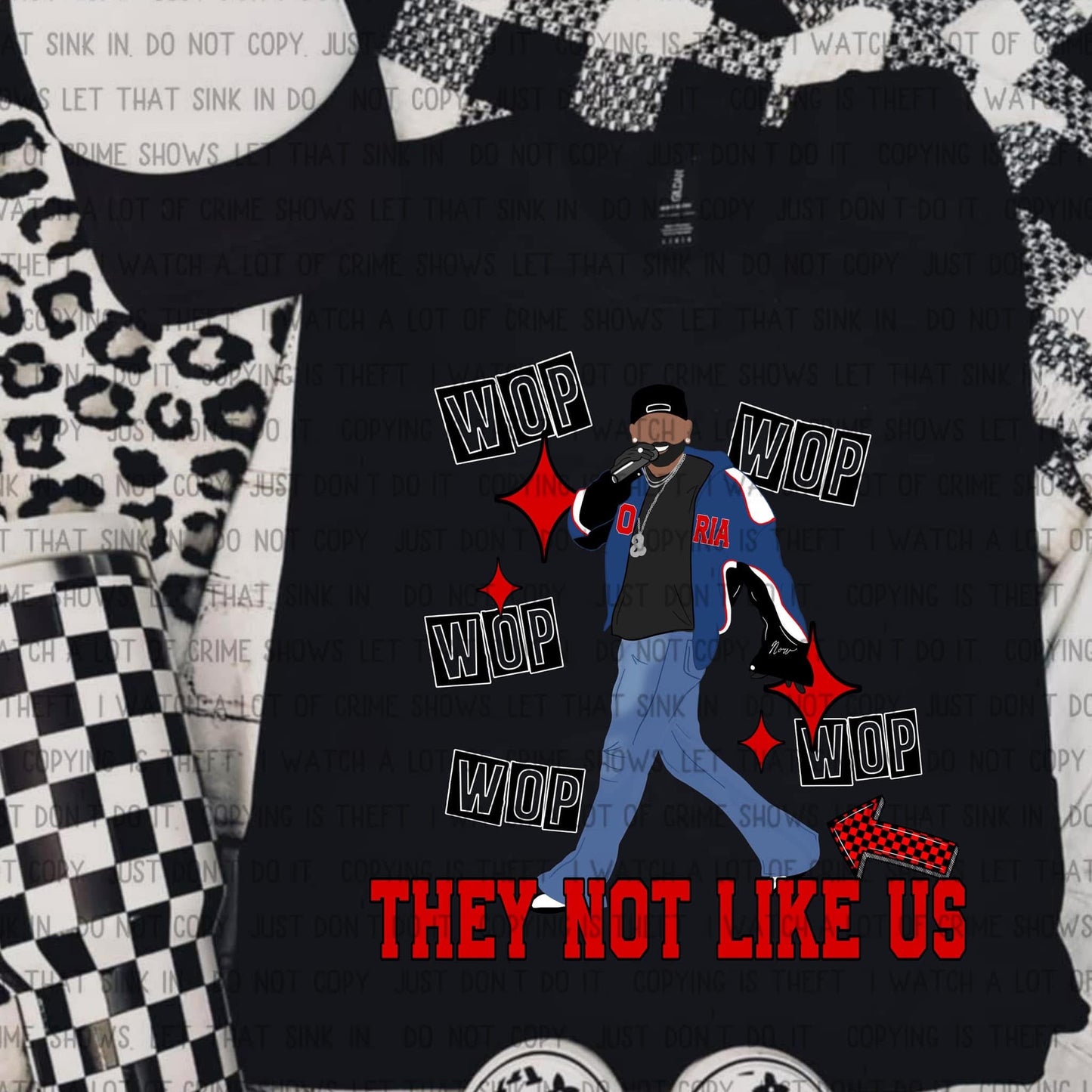 2 MYSTERY Kendrick Lamar They Not Like Us Shirts