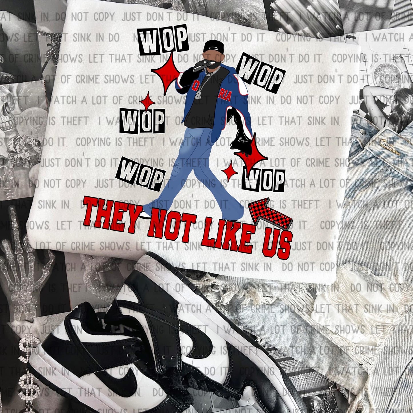 2 MYSTERY Kendrick Lamar They Not Like Us Shirts