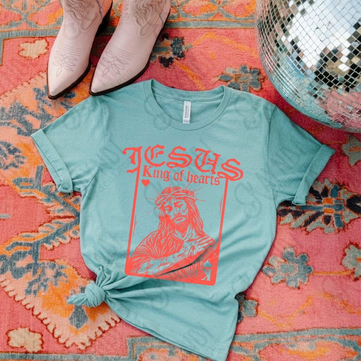 2 MYSTERY Jesus is King 1 Tshirt and 1 Sweatshirt