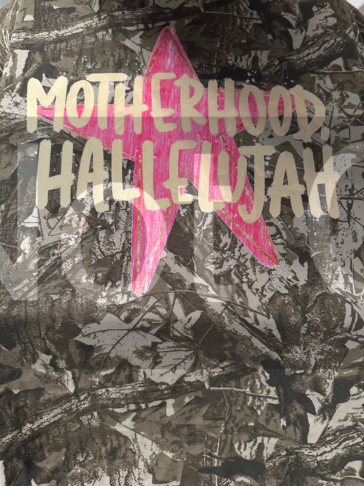 CSG Camo Motherhood Hallelujah Tshirt