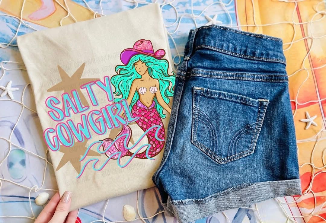 Salty Cowgirl Tshirt