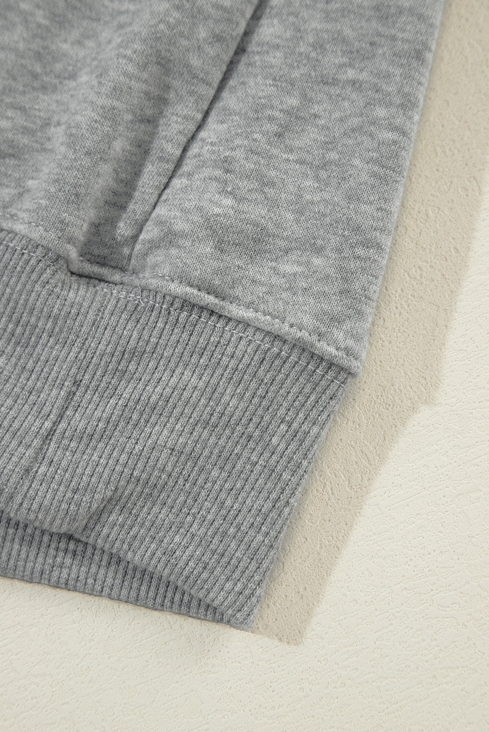 Dark Green Solid Classic Crewneck Pullover Sweatshirt
