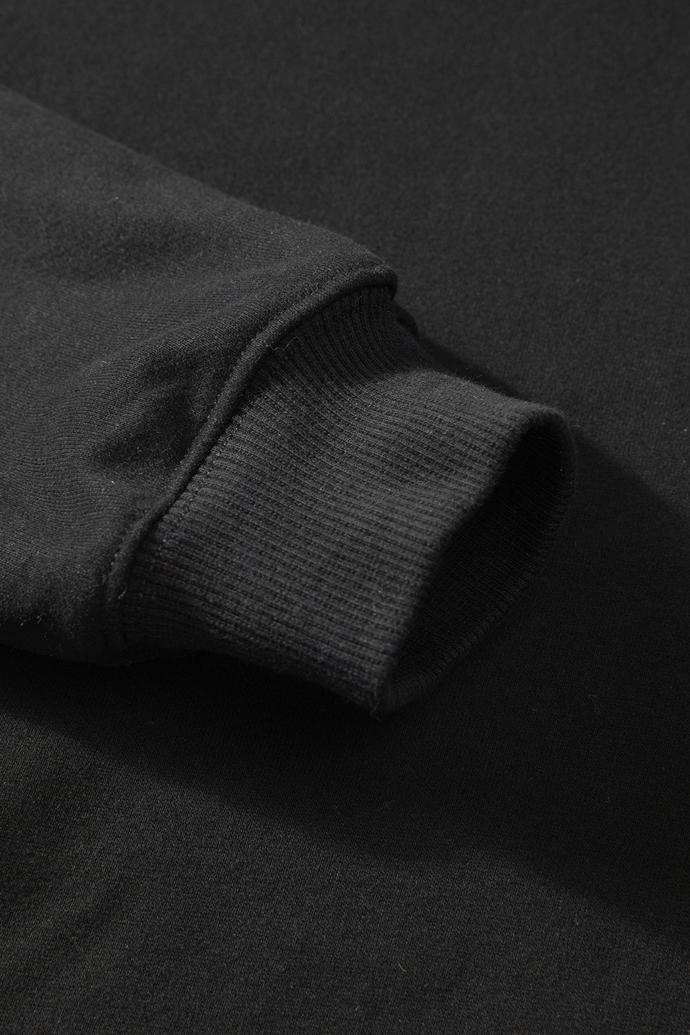 Bonbon Fleece Lined Kangaroo Pocket Drawstring Chunky Hoodie