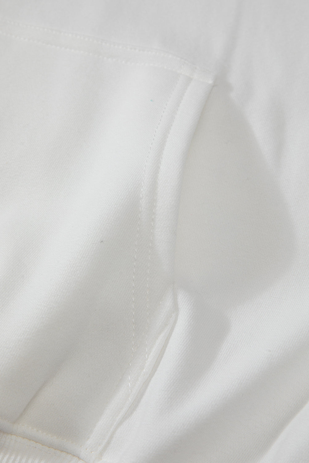 Bonbon Fleece Lined Kangaroo Pocket Drawstring Chunky Hoodie
