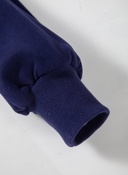 Valerian Solid Fleece Lined Drop Shoulder High Low Sweatshirt