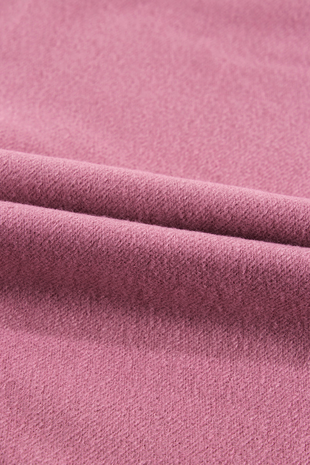 Bonbon Fleece Lined Half Zipper Kangaroo Pockets Loose Hoodie