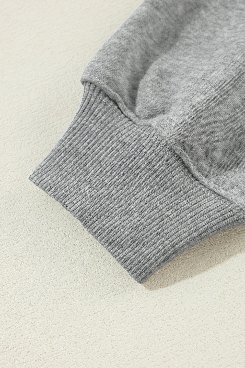 Dark Green Solid Classic Crewneck Pullover Sweatshirt