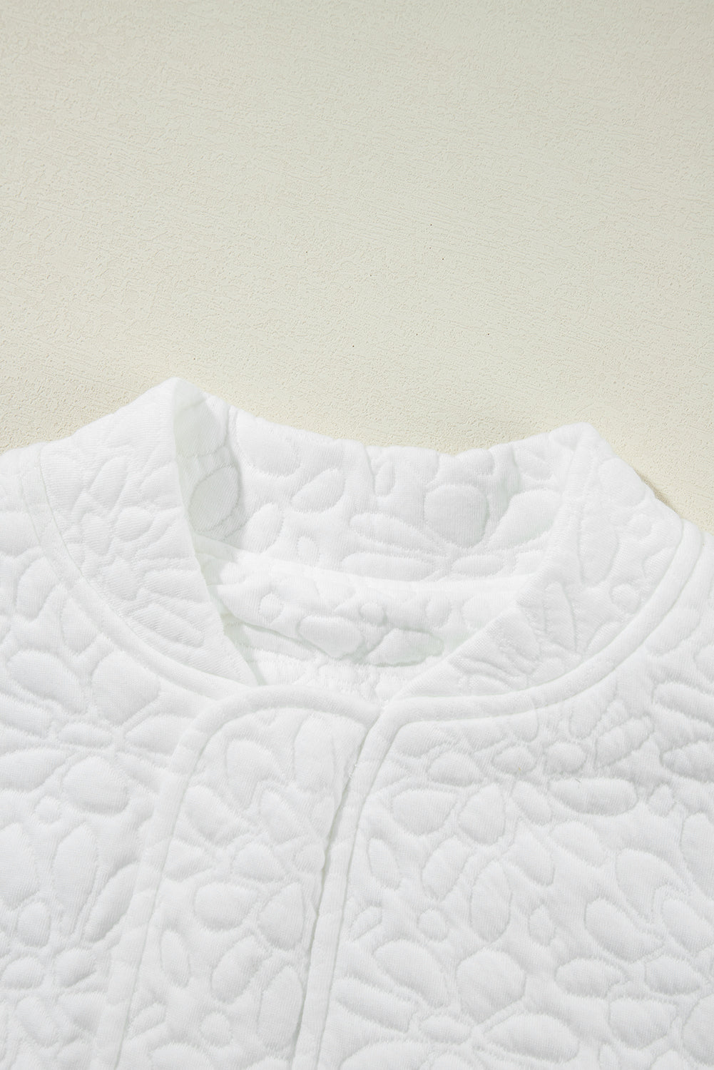 Jungle Green Floral Quilted Jacket