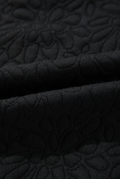 Jungle Green Floral Quilted Jacket
