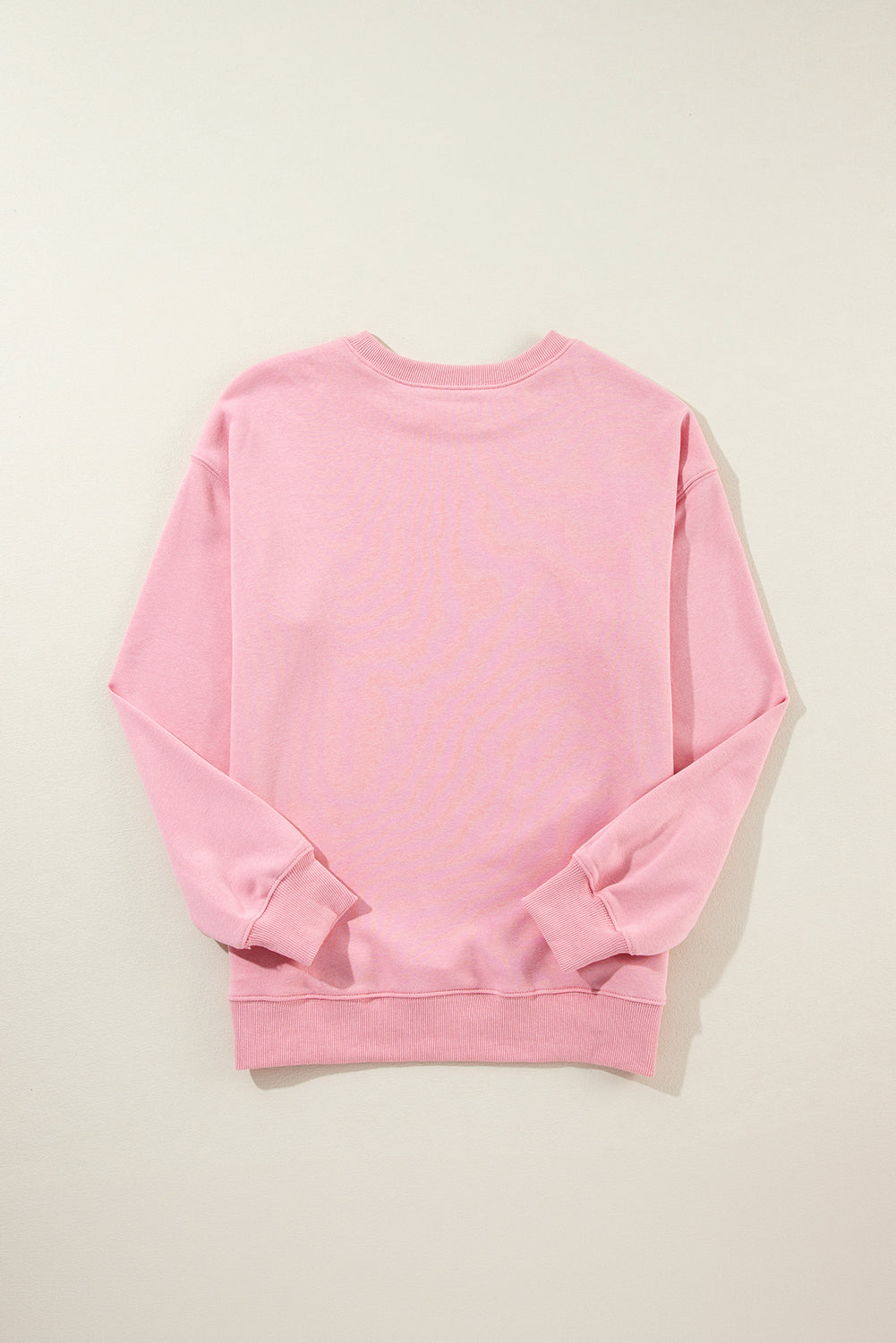 Dark Green Solid Classic Crewneck Pullover Sweatshirt