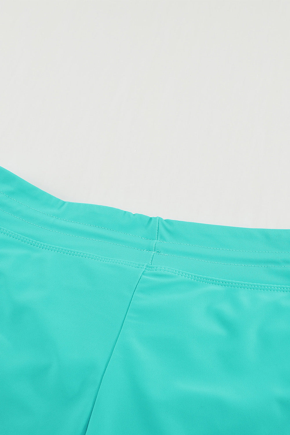 Violet Strap Trim Black Women Swim Boardshort