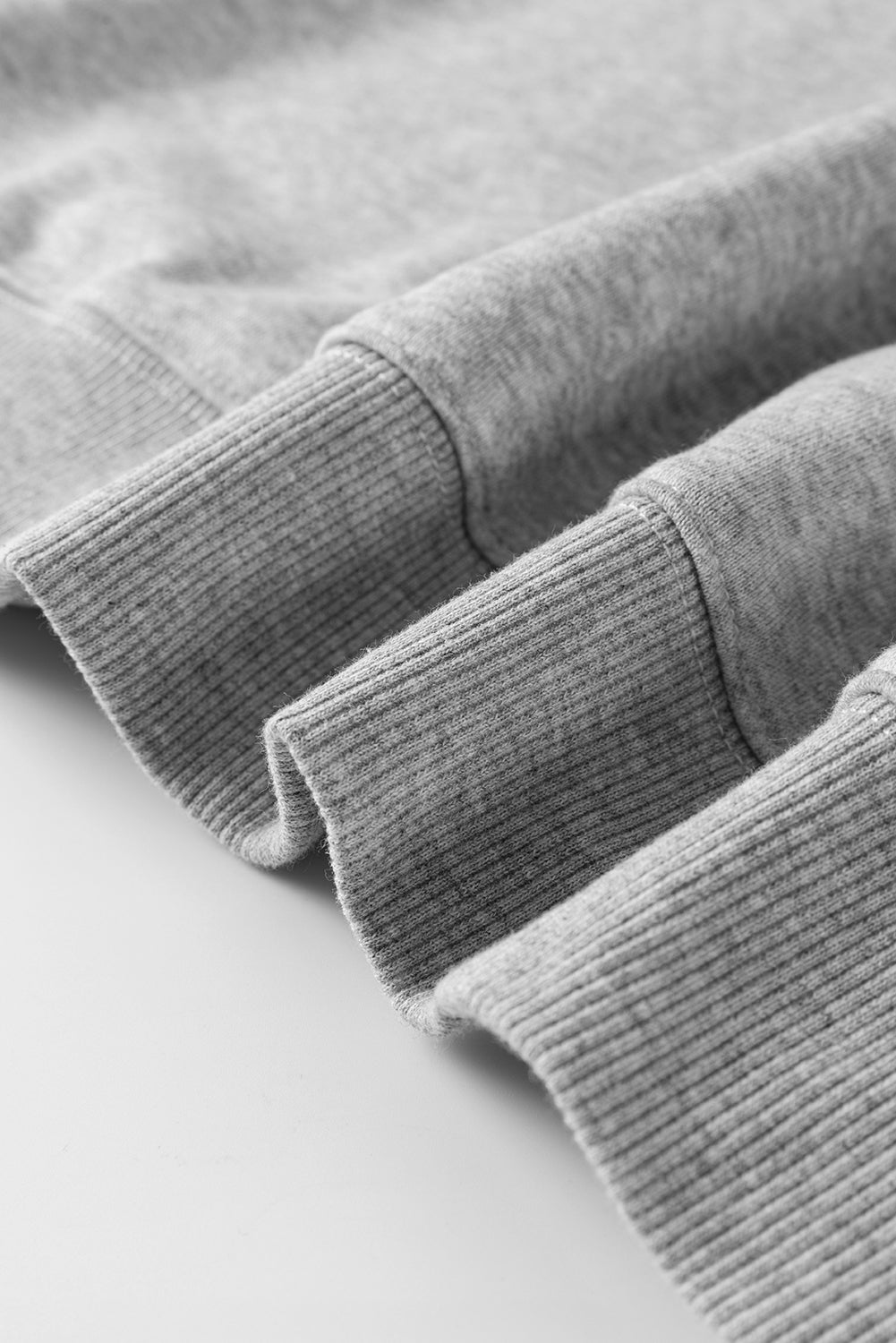 Dark Green Solid Classic Crewneck Pullover Sweatshirt