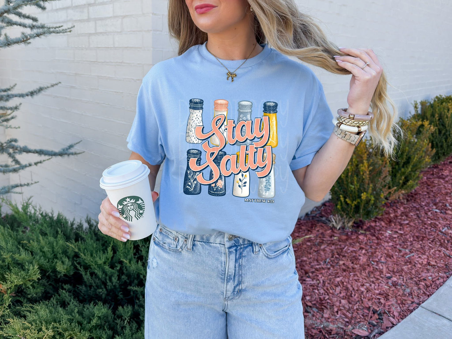 Comfort Colors Stay Salty Tshirt