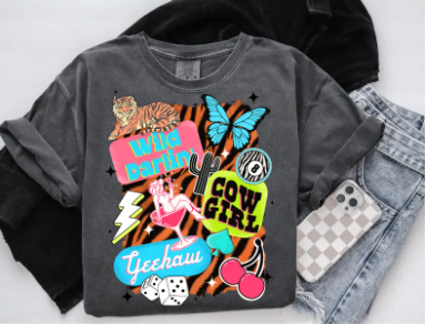 Comfort Colors Western Collage Y'Allternative Tshirt